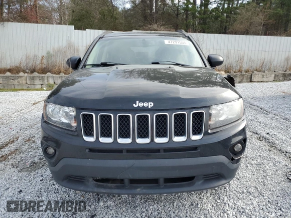 2016 Jeep Compass 75th Anniversary with VIN 1C4NJCBB2GD716887, listed as a Copart auction lot 47291555 with 148,943 mi miles and Salvage Title. Bid and sale history available at carsss.com. Image 5.