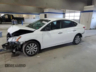 2015 Nissan Sentra SV with VIN 3N1AB7AP6FY353847, listed as a Copart auction lot 50944595 with 117,176 mi miles and Salvage Title. Bid and sale history available at carsss.com. Image 1.