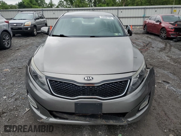 2015 Kia Optima LX with VIN 5XXGM4A71FG440354, listed as a Copart auction lot 55690795 with 90,895 mi miles and Salvage title. Bid and sale history available at DreamBid. Image 5.