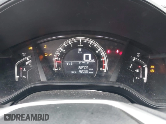 2018 Honda CR-V LX with VIN 2HKRW6H34JH201072, listed as a IAAI auction lot 41636319 with 152,705 mi miles. Bid and sale history available at carsss.com. Image 7.