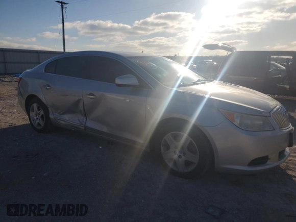 2011 Buick LaCrosse CX with VIN 1G4GA5EC2BF322386, listed as a Copart auction lot 83600824 with 109,835 mi miles and Salvage Title. Bid and sale history available at carsss.com. Image 4.