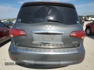 2016 Infiniti QX80 with VIN JN8AZ2NF5G9613678, listed as a Copart auction lot 70924094 with Not Provided miles and Salvage Title. Bid and sale history available at carsss.com. Image 6.