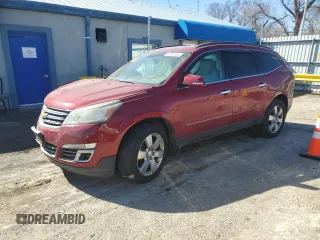 2013 Chevrolet Traverse LTZ z VIN 1GNKVLKD0DJ101204, wystawiony jako Copart lot #46361955 z przebiegiem 187 287 mil mil oraz Szkoda całkowita • Salvage title. Historia ofert i sprzedaży dostępna na DreamBid. Obrazek 1.