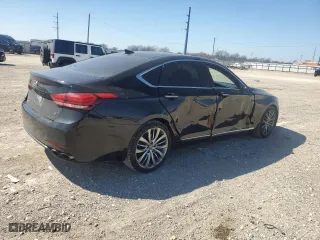 2015 Hyundai Genesis 5.0L with VIN KMHGN4JF1FU064264, listed as a Copart auction lot 45458375 with 113,715 mi miles and Salvage Title. Bid and sale history available at carsss.com. Image 3.
