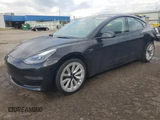 2023 Tesla Model 3 with VIN 5YJ3E1EA8PF438542, listed as a Copart auction lot 66329695 with 71,639 mi miles and Clean title. Bid and sale history available at DreamBid. Image 1.