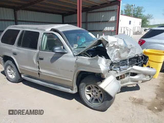 2001 Dodge Durango z VIN 1B4HS28N11F555804, wystawiony jako IAAI lot #42271991 z przebiegiem Nie podano mil oraz . Historia ofert i sprzedaży dostępna na DreamBid. Obrazek 1.