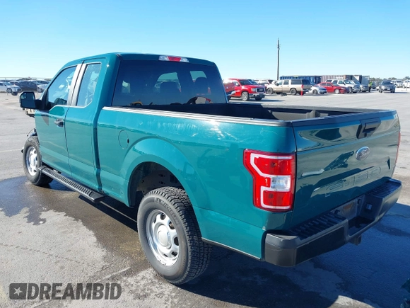 2020 Ford F-150 XL with VIN 1FTFX1E50LKE48263, listed as a IAAI auction lot 41418687 with 55,049 mi miles. Bid and sale history available at carsss.com. Image 3.