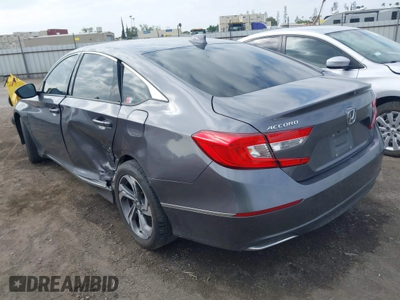 2018 Honda Accord EX with VIN 1HGCV1F46JA153350, listed as a IAAI auction lot 42057469 with 188,592 mi miles and . Bid and sale history available at DreamBid. Image 3.