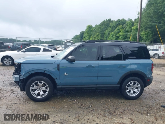 2021 Ford Bronco Sport Outer Banks with VIN 3FMCR9C60MRB05372, listed as a IAAI auction lot 42502281 with 30,580 mi miles and . Bid and sale history available at DreamBid. Image 15.