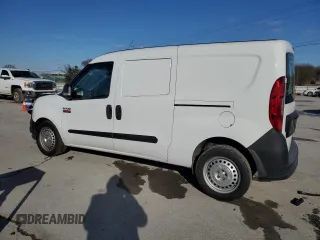 2017 Ram ProMaster City Cargo Van Tradesman with VIN ZFBERFAB4H6E21507, listed as a Copart auction lot 46159765 with 140,260 mi miles and Salvage Title. Bid and sale history available at carsss.com. Image 2.