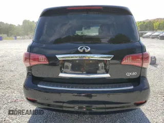 2014 Infiniti QX80 with VIN JN8AZ2NF8E9555689, listed as a Copart auction lot 53536325 with 191,185 mi miles and Clean Title. Bid and sale history available at DreamBid. Image 6.