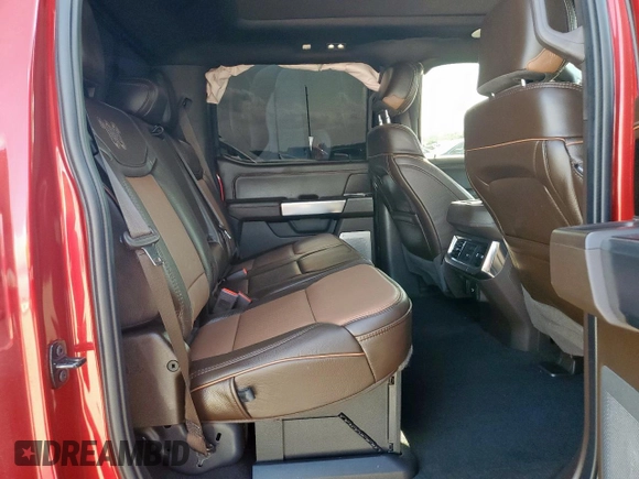 2024 Ford F-250 XL with VIN 1FT8W2BT7REE97844, listed as a Copart auction lot 59583795 with 22,517 mi miles and Salvage title. Bid and sale history available at DreamBid. Image 10.