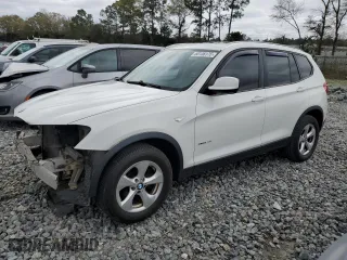 2011 BMW X3 28i with VIN 5UXWX5C5XBL707858, listed as a Copart auction lot 50136175 with 129,764 mi miles and Salvage Title. Bid and sale history available at carsss.com. Image 1.