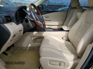 2010 Lexus RX 350 with VIN JTJZK1BA0A2000211, listed as a Copart auction lot 62957225 with 120,554 mi miles and Salvage title. Bid and sale history available at DreamBid. Image 7.