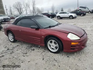 2003 Mitsubishi Eclipse GT with VIN 4A3AE55H53E102304, listed as a Copart auction lot 80962644 with 134,894 mi miles and Clean Title. Bid and sale history available at carsss.com. Image 4.