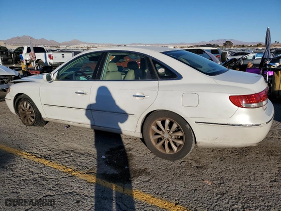 2007 Hyundai Azera SE with VIN KMHFC46F77A238884, listed as a Copart auction lot 88598615 with 153,755 mi miles and Salvage Title. Bid and sale history available at carsss.com. Image 2.