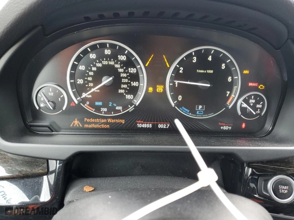 2017 BMW X5 xDrive40e iPerformance with VIN 5UXKT0C31H0S81113, listed as a Copart auction lot 51388455 with 104,955 mi miles and Clean Title. Bid and sale history available at carsss.com. Image 9.