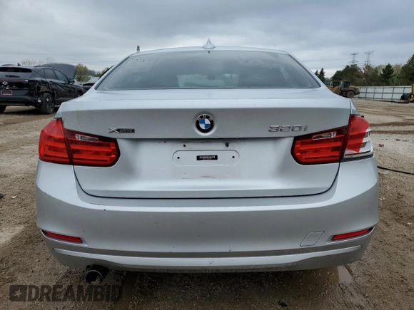 2015 BMW 3 Series 320i xDrive with VIN WBA3C3C58FP663617, listed as a Copart auction lot 55262885 with Not provided miles and Salvage title. Bid and sale history available at DreamBid. Image 6.