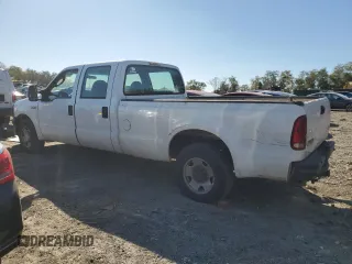 2006 Ford Super Duty F-250 XL with VIN 1FTSW20546ED68305, listed as a Copart auction lot 76146644 with 187,934 mi miles and Salvage Title. Bid and sale history available at carsss.com. Image 2.