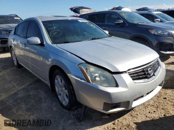 2008 Nissan Maxima SE with VIN 1N4BA41E98C808824, listed as a Copart auction lot 76804464 with Not Provided miles and Non Repairable. Bid and sale history available at DreamBid. Image 4.