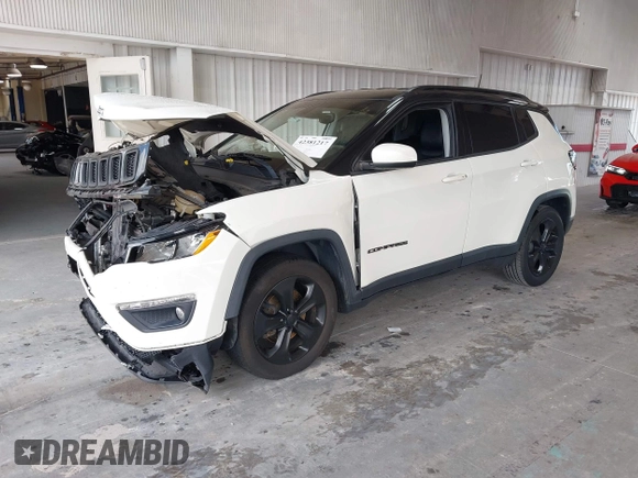 2018 Jeep Compass Latitude с VIN 3C4NJCBB1JT125077, выставлен на аукционе IAAI как лот 42381217 с пробегом 78 650 миль миль и . История ставок и продаж доступна на DreamBid. Изображение 17.