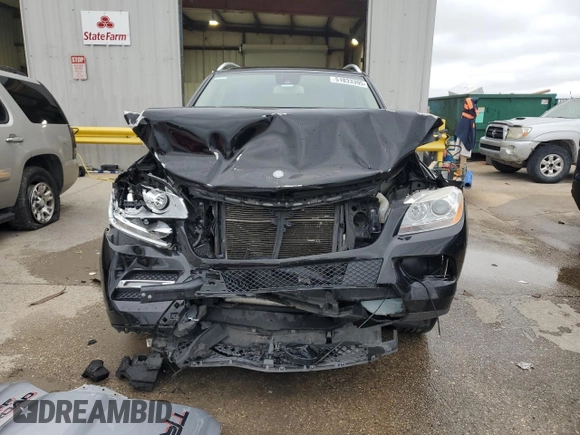 2013 Mercedes-Benz M 350 with VIN 4JGDA5JB6DA232335, listed as a Copart auction lot 51833395 with Not Provided miles and Salvage Title. Bid and sale history available at DreamBid. Image 5.