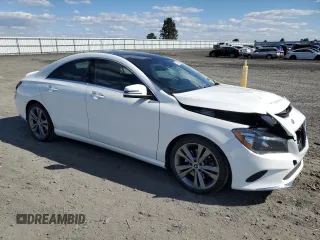 2019 Mercedes-Benz CLA 250 with VIN WDDSJ4EB0KN720871, listed as a Copart auction lot 55723035 with 55,425 mi miles and Salvage Title. Bid and sale history available at DreamBid. Image 4.