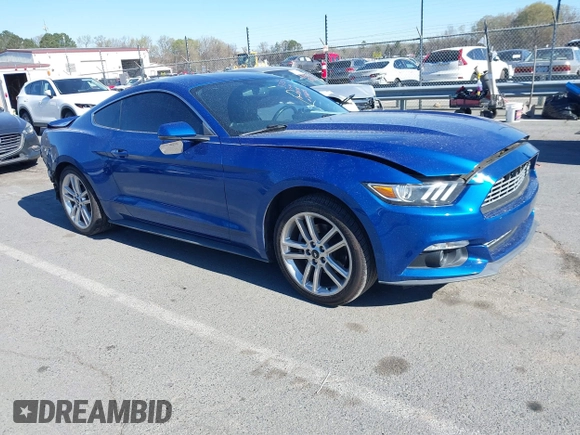 2017 Ford Mustang EcoBoost with VIN 1FA6P8TH9H5236608, listed as a IAAI auction lot 41839902 with 67,037 mi miles. Bid and sale history available at carsss.com. Image 1.