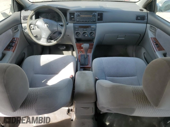 2005 Toyota Corolla CE with VIN 1NXBR32EX5Z398807, listed as a Copart auction lot 50556405 with 281,408 mi miles and Salvage Title. Bid and sale history available at DreamBid. Image 8.