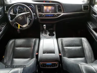 2017 Toyota Highlander Hybrid Limited with VIN 5TDDGRFH5HS024091, listed as a Copart auction lot 50240225 with 97,409 mi miles and Salvage title. Bid and sale history available at DreamBid. Image 8.
