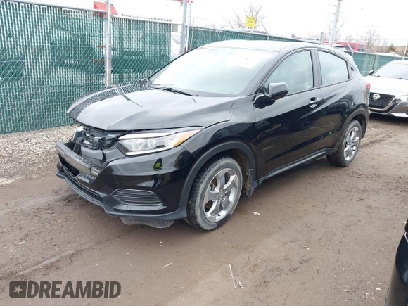 2021 Honda HR-V LX with VIN 3CZRU6H30MM711305, listed as a IAAI auction lot 41698738 with 38,466 mi miles. Bid and sale history available at carsss.com. Image 2.