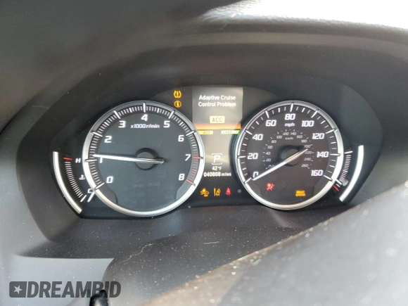 2019 Acura MDX w/Technology Pkg with VIN 5J8YD4H57KL000823, listed as a Copart auction lot 49551573 with 40,888 mi miles. Bid and sale history available at carsss.com. Image 9.