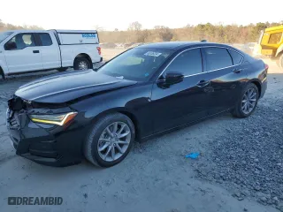 2021 Acura TLX with VIN 19UUB5F31MA003596, listed as a Copart auction lot 86036034 with 75,861 mi miles and Salvage Title. Bid and sale history available at carsss.com. Image 1.