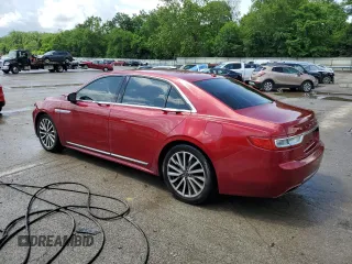 2017 Lincoln Continental Select with VIN 1LN6L9TK0H5629559, listed as a Copart auction lot 61366205 with 69,409 mi miles and Salvage title. Bid and sale history available at DreamBid. Image 2.