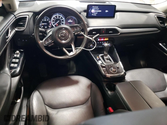 2023 Mazda CX-9 Touring Plus with VIN JM3TCBAY4P0653310, listed as a Copart auction lot 42734995 with 18,236 mi miles and Salvage title. Bid and sale history available at DreamBid. Image 8.