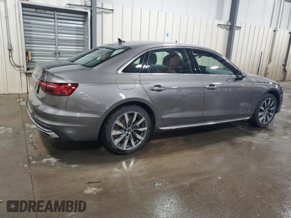 2022 Audi A4 Premium z VIN WAUABAF41NA019721, wystawiony jako Copart lot #50617215 z przebiegiem 22 057 mil mil oraz Szkoda całkowita • Salvage title. Historia ofert i sprzedaży dostępna na DreamBid. Obrazek 3.