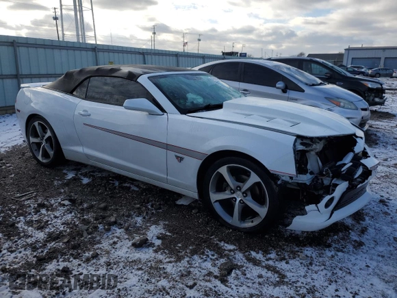 2015 Chevrolet Camaro LT with VIN 2G1FF3D32F9229334, listed as a Copart auction lot 87362094 with 116,134 mi miles and Salvage Title. Bid and sale history available at carsss.com. Image 4.