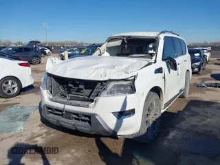 2021 Nissan Armada Platinum with VIN JN8AY2DA4M9371454, listed as a IAAI auction lot 41685753 with 1 mi miles. Bid and sale history available at carsss.com. Image 18.