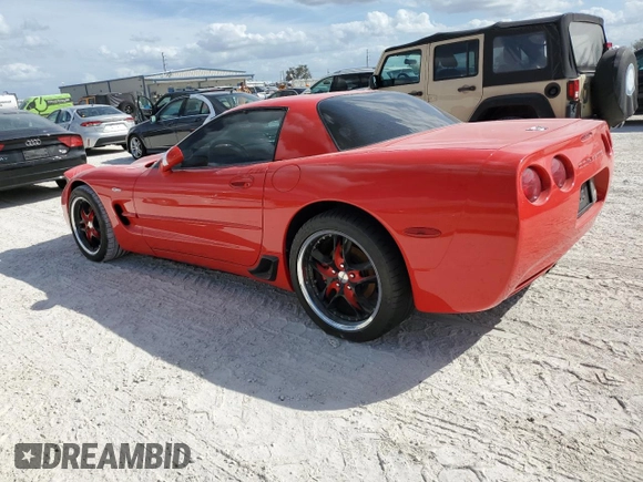 2003 Chevrolet Corvette Z06 with VIN 1G1YY12S835128101, listed as a Copart auction lot 77173944 with 0 mi miles and Salvage Title. Bid and sale history available at carsss.com. Image 2.