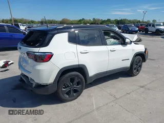 2021 Jeep Compass Latitude with VIN 3C4NJDBB7MT566237, listed as a IAAI auction lot 41747738 with 33,395 mi miles and . Bid and sale history available at DreamBid. Image 4.