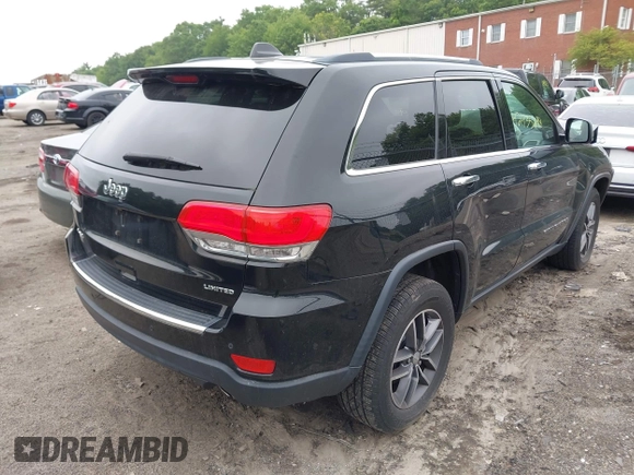 2017 Jeep Grand Cherokee Limited with VIN 1C4RJFBG2HC631635, listed as a IAAI auction lot 42435298 with 119,929 mi miles and . Bid and sale history available at DreamBid. Image 4.