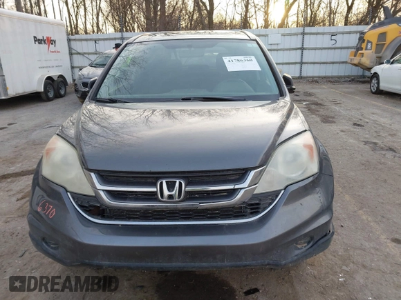 2010 Honda CR-V EX with VIN 5J6RE4H57AL057984, listed as a IAAI auction lot 41786360 with 266,064 mi miles. Bid and sale history available at carsss.com. Image 12.