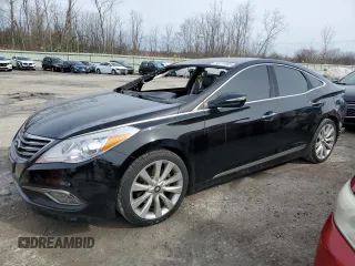 2015 Hyundai Azera Limited with VIN KMHFH4JG1FA487889, listed as a Copart auction lot 48711085 with 161,287 mi miles and Salvage Title. Bid and sale history available at DreamBid. Image 1.