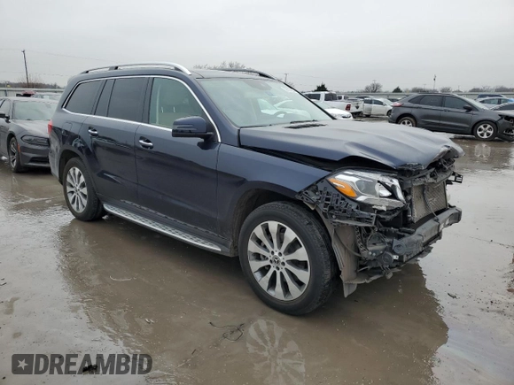 2017 Mercedes-Benz GLS 450 with VIN 4JGDF6EE6HA980780, listed as a Copart auction lot 39303324 with 49,022 mi miles and . Bid and sale history available at DreamBid. Image 4.