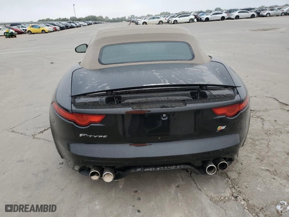 2014 Jaguar F-TYPE V8 S with VIN SAJWA6GL2EMK00826, listed as a Copart auction lot 71626004 with 0 mi miles and Salvage Title. Bid and sale history available at carsss.com. Image 6.