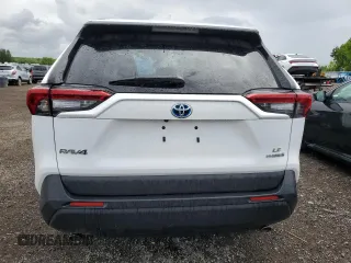 2023 Toyota RAV4 Hybrid XLE Premium with VIN 2T3BWRFV2PW180828, listed as a Copart auction lot 58172534 with 8,428 mi miles and Salvage title. Bid and sale history available at DreamBid. Image 6.