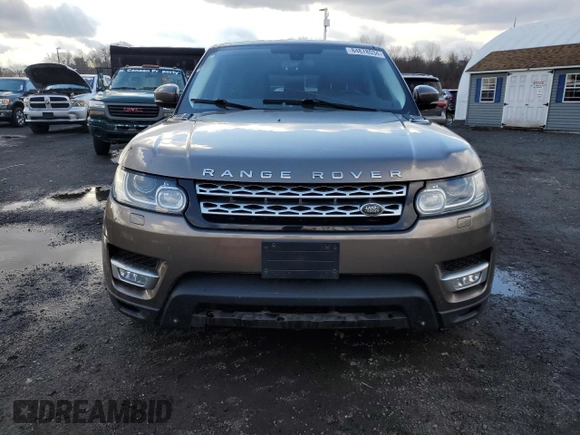 2014 Land Rover Range Rover Sport HSE with VIN SALWR2WF4EA341760, listed as a Copart auction lot 84878034 with Not provided miles and Clean title. Bid and sale history available at DreamBid. Image 5.