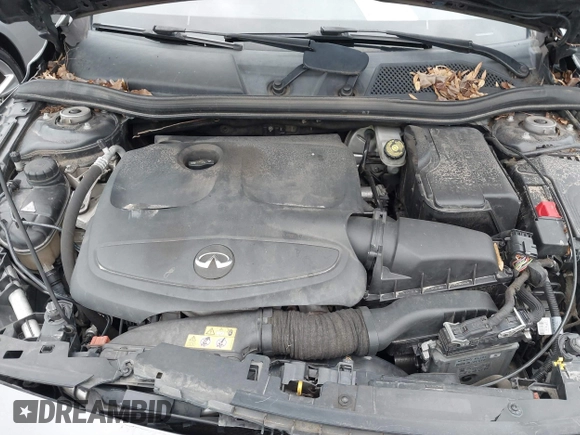 2017 Infiniti QX30 Luxury with VIN SJKCH5CR3HA031551, listed as a IAAI auction lot 41433856 with 113,570 mi miles. Bid and sale history available at carsss.com. Image 10.