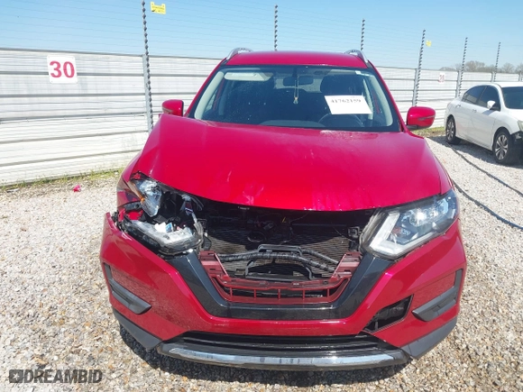 2017 Nissan Rogue SL with VIN JN8AT2MT1HW134475, listed as a IAAI auction lot 41762159 with 163,689 mi miles. Bid and sale history available at carsss.com. Image 12.