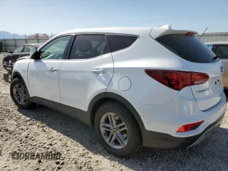 2017 Hyundai Santa Fe 2.4L z VIN 5NMZTDLB9HH022027, wystawiony jako Copart lot #56242045 z przebiegiem 117 484 mil mil oraz Szkoda całkowita • Salvage title. Historia ofert i sprzedaży dostępna na DreamBid. Obrazek 2.